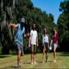 Waboba Backnine Nomadic Disc Golf - Frisbee Throwing Flying Target Game - Portable Outdoor Garden Beach Set with 4 Wingman Discs - Summer Bocce Game for Families view 2