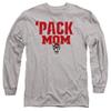 NC State Wolfpack Official Mom Unisex Adult Long-Sleeve T Shirt,Athletic Heather, 3X-Large view 1
