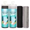 Hero Cooling Towel, Hiking, Sports - Yoga (Pack of 2) Ultra Soft Microfiber 40 x 12 view 1