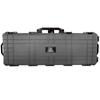 Eylar 38" Inch Protective Roller Hard Rife Case with Custom Logo Plate and Foam, Waterproof & Crushproof, Pressure Valve with Lockable Fittings, TSA Approved, Travel Gun Case (Gray) view 2