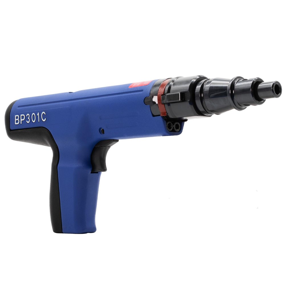 Blue Point Fasteners BP-301C Semi-Automatic .27 Cal Powder Actuated Tool  Interchangeable, Versatile, Top-Rated, Reliable & Dependable. Great for Commercial and Residential construction