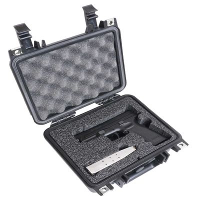 Case Club Case fits Springfield XD & 3 Magazines in Pre-Cut Heavy Duty Waterproof Case (Accommodates Optics & Under Barrel attachments)