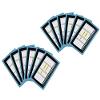 Pro Athletics QB Playbook Wristband - Football Quarterback Play Wristbands for Youth - Wrist Coach for All Sports with 3 Compartments (Blue, Youth, 12-Pack) view 2