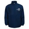 Outerstuff NFL Boys Youth (8-20) Los Angeles Rams Long Sleeve Full Zip Jacket, Medium (10-12) view 1