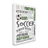 Stupell Industries Soccer Team Game Terms Kids' Sports Hobby view 1