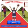 Champ Celebrations All-in-One Volleyball Set | Kids Sports Duffle Bag, Volleyball Net, Field Markers, Volleyball, Air Pump and Winner Team Trophy | for Home School, Groups & Birthdays - 12 Players view 3