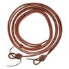 Billy Royal Extra Heavy Oiled Hermann | Leather Split Reins for Horses | Weighted & Supple | Quality Craftsmanship for Direct Contact & Minimal Swing | Color Oak