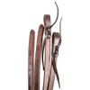 Billy Royal Extra Heavy Oiled Hermann | Leather Split Reins for Horses | Weighted & Supple | Quality Craftsmanship for Direct Contact & Minimal Swing | Color Oak view 2
