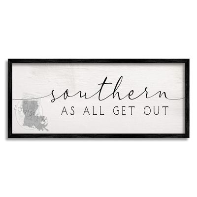 Louisiana Southern State As All Get Out Slang