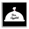 Stupell Industries Bon Appetit Phrase Mustache Chef Modern Design view 1