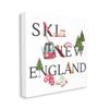 Stupell Industries New England Ski Winter Seasonal Mountain Sports view 1