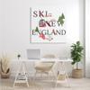 Stupell Industries New England Ski Winter Seasonal Mountain Sports view 2