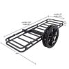 Elevate Outdoor Steel Hitch-Mounted Cargo Carrier and Game Cart - 500 lb. Maximum Weight Capacity view 4