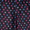 Hurley Girls' Pajama Set, Black/Pink Hearts, 12 view 4