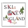 Stupell Industries New England Ski Winter Seasonal Mountain Sports view 1