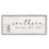 Stupell Industries Southern As All Get Out Slang Mississippi State view 1