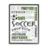 Stupell Industries Soccer Team Game Terms Kids' Sports Hobby view 1