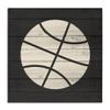 Stupell Industries Basketball Shape Rustic Sports Country Pattern view 1
