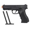 Lancer Tactical Defender G-CO2 Half-Blowback Airsoft Pistol - Black (360 FPS) view 1