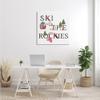 Stupell Industries Ski The Rockies Winter Seasonal Sports Phrase view 2