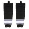 TW ICE HOCKEY SOCKS YOUTH TO ADULT SIZE 20 TO 30 INCH. (Black/Grey, 20) view 1