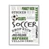 Stupell Industries Soccer Team Game Terms Kids' Sports Hobby view 1