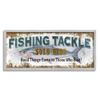 Stupell Industries Rustic Fishing Tackle Sign Those Who Bait Phrase view 1