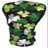 Shamrocks All-Over Embroidered Driver Headcover by ReadyGOLF view 2