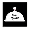 Stupell Industries Bon Appetit Phrase Mustache Chef Modern Design view 1