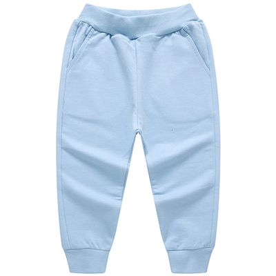 EISHOW Unisex Kids Solid Cotton Pants Casual Elastic Waist Winter Pants Toddler Baby Bottoms Active Sweatpants Joggers