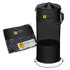 Mangrove Products: Portable Boat Trash Can, Reusable Trash Bag, Boating Equipment, Boat Storage, Boat Accessories Marine, Pontoon Boat Accessories, Fishing, Sandbar, RV, or Camping (Black) view 1