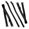 2 Pairs Black Removable Adjustable Replacement Bra Straps Bra Shoulder Strap Replacement Elastic(1.5cm/0.59inch in Width) view 1