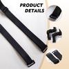 2 Pairs Black Removable Adjustable Replacement Bra Straps Bra Shoulder Strap Replacement Elastic(1.5cm/0.59inch in Width) view 2