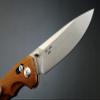 Sitivien ST110 Folding Knife, D2 Blade and Micarta Handle Pocket Knife, EDC Tool Knife with Pocket Clip for Outdoor Camping Hiking Survival(Brown)  view 4
