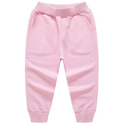 EISHOW Unisex Kids Solid Cotton Pants Casual Elastic Waist Winter Pants Toddler Baby Bottoms Active Sweatpants Joggers