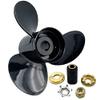 Aluminum Interchangeable Outboard Propeller 16x13 Pitch with F29 Hub Kits Compatible for Honda 115-250HP with 15 Spline Tooth view 1