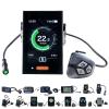 LCD Display & Computer for Electric Bike : DPC18 Compatible with BAFANG BBS01 BBS02 BBSHD Mid Drive Motor, 8fun Smart Indicator & Meter Control Panel with Controller for eBike Conversion Kit view 2