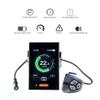 LCD Display & Computer for Electric Bike : DPC18 Compatible with BAFANG BBS01 BBS02 BBSHD Mid Drive Motor, 8fun Smart Indicator & Meter Control Panel with Controller for eBike Conversion Kit view 3