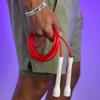 Elevate Rope Professional Speed Rope - 3m Adjustable Skipping rope, 5mm PVC with Nylon Core for Cardio, Double Unders & Crossfit - Durable Jump Rope Used for Indoor/Outdoor Training. (Red) view 2