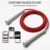 Elevate Rope Professional Speed Rope - 3m Adjustable Skipping rope, 5mm PVC with Nylon Core for Cardio, Double Unders & Crossfit - Durable Jump Rope Used for Indoor/Outdoor Training. (Red) view 3