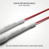 Elevate Rope Professional Speed Rope - 3m Adjustable Skipping rope, 5mm PVC with Nylon Core for Cardio, Double Unders & Crossfit - Durable Jump Rope Used for Indoor/Outdoor Training. (Red) view 4