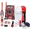 CW County Cricket Kit Camouflauge Backpack Full Kit for Boys - Girls Cricket Kit with Bat Complete Cricket Equipment Leather Ball Kashmir Willow All Age Players RH/LH (Size 6) view 1