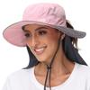 BASSDASH Women UPF 50 Sun Hat with Ponytail Hole Neck Flap Water Resistant Fishing Outdoor view 1