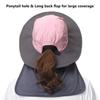 BASSDASH Women UPF 50 Sun Hat with Ponytail Hole Neck Flap Water Resistant Fishing Outdoor view 2
