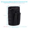 ANJINU Molle Water Bottle Holder, Water Molle Attachments, Molle Water Bottle Pouch, Tactical Backpack Attachment Pouches (Black) view 2