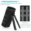 ANJINU Molle Water Bottle Holder, Water Molle Attachments, Molle Water Bottle Pouch, Tactical Backpack Attachment Pouches (Black) view 3