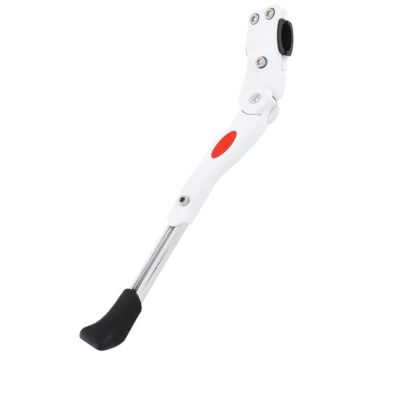 Bicycle Accessories Bicycle Kickstands Single-Side Bike Stand Adjustable Cycling Side Support Bracket for 22-27'' Inch Sports Road Bike Parts Bike Parts (Color : White)