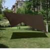 Gold Armour Rainfly Tarp Hammock, Premium 14.7ft/12ft/10ft/8ft Rain Fly Cover, Waterproof Ultralight Camping Shelter Canopy, Survival Equipment Gear Camping Tent Accessories (Brown 14.7ft x 12ft) view 4