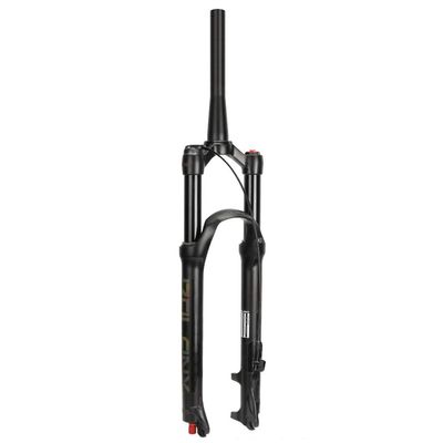 LvTu 26 27.5 29 Air Magnesium Alloy Forks, Downhill Shock Absorber Travel 120mm Suspension Fork (Color : Tapered Remote, Size : 27.5 er)