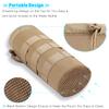 ANJINU Molle Water Bottle Holder, Water Molle Attachments, Molle Water Bottle Pouch, Tactical Backpack Attachment Pouches (TAN) view 3